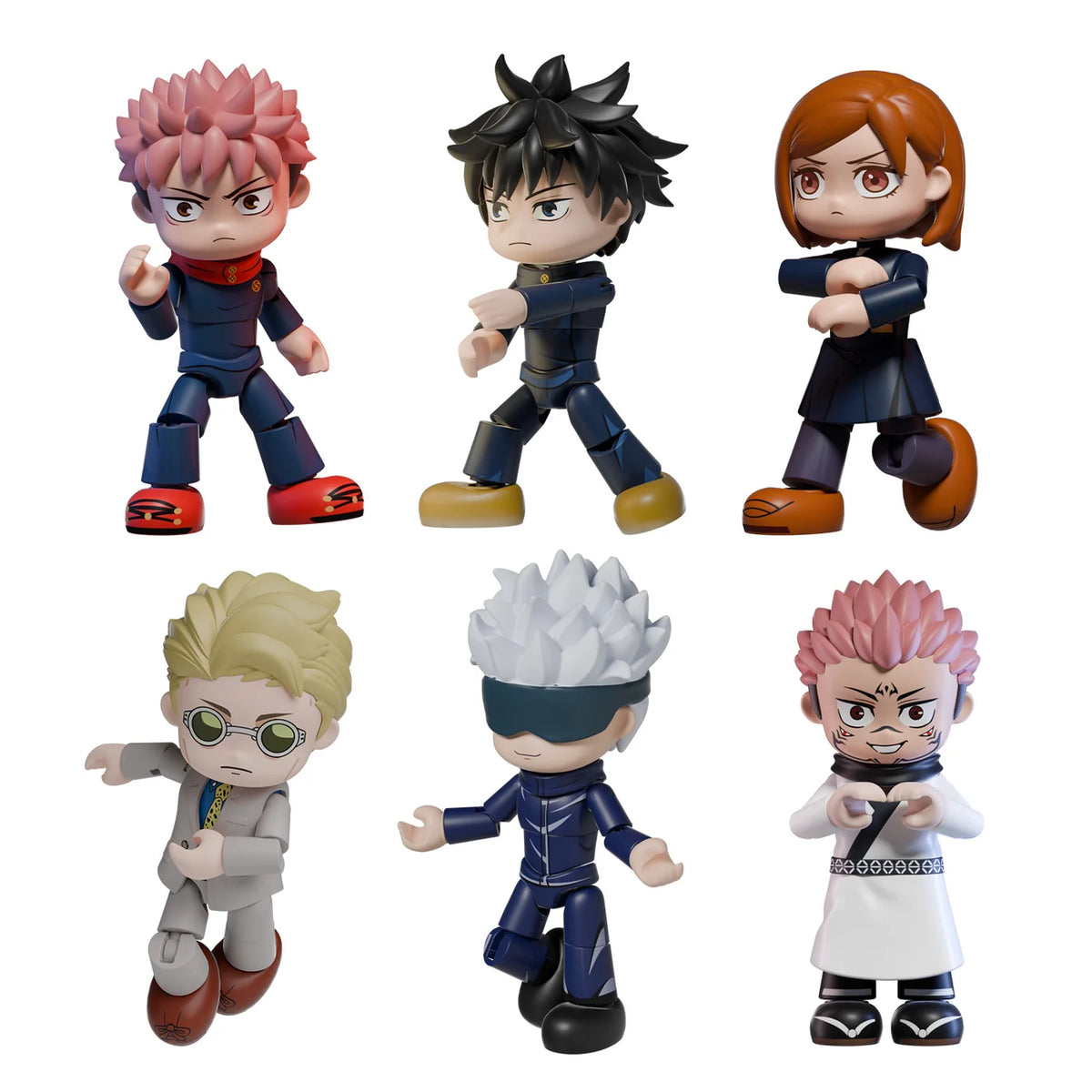 2730 JUJUTSU KAISEN FLEXI.FIGS TOTAL ASSAULT SERIES VOL.1