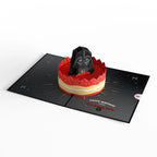 LP5021 STAR WARS DARTH VADER B-DAY CAKE CARD 5x7"