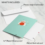 LP10559 RETRO BOWLING POP-UP CARD 5x7"