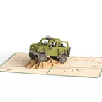 LP11986 OFF-ROAD ADVENTURE POP-UP CARD 5x7"
