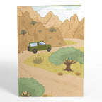 LP11986 OFF-ROAD ADVENTURE POP-UP CARD 5x7"