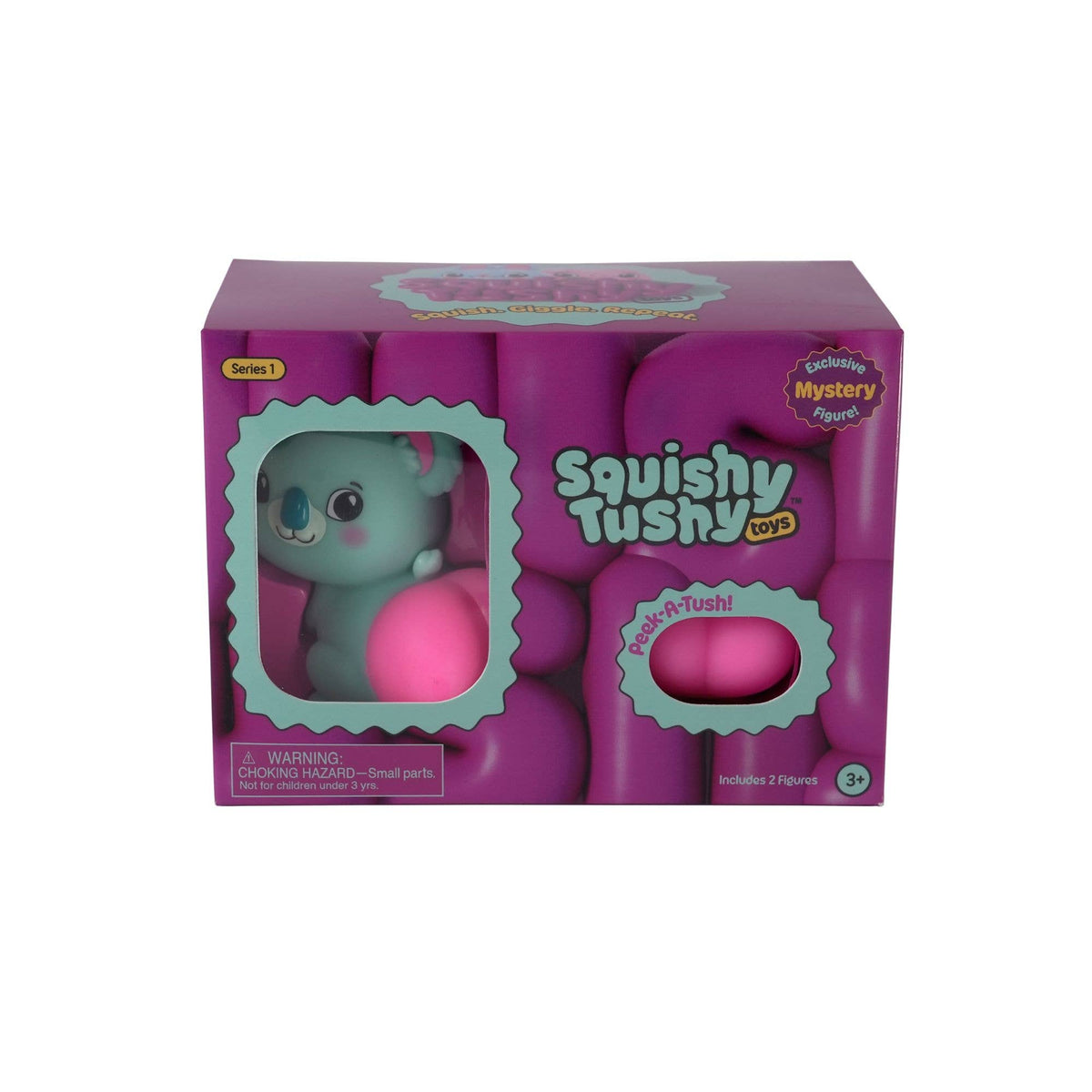 10003 SQUISHY TUSHY TOYS 3" FIGURES DOUBLE BLIND BOX