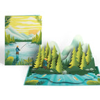 LP7344 GONE FISHING POP-UP 5x7"