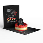 LP5021 STAR WARS DARTH VADER B-DAY CAKE CARD 5x7"