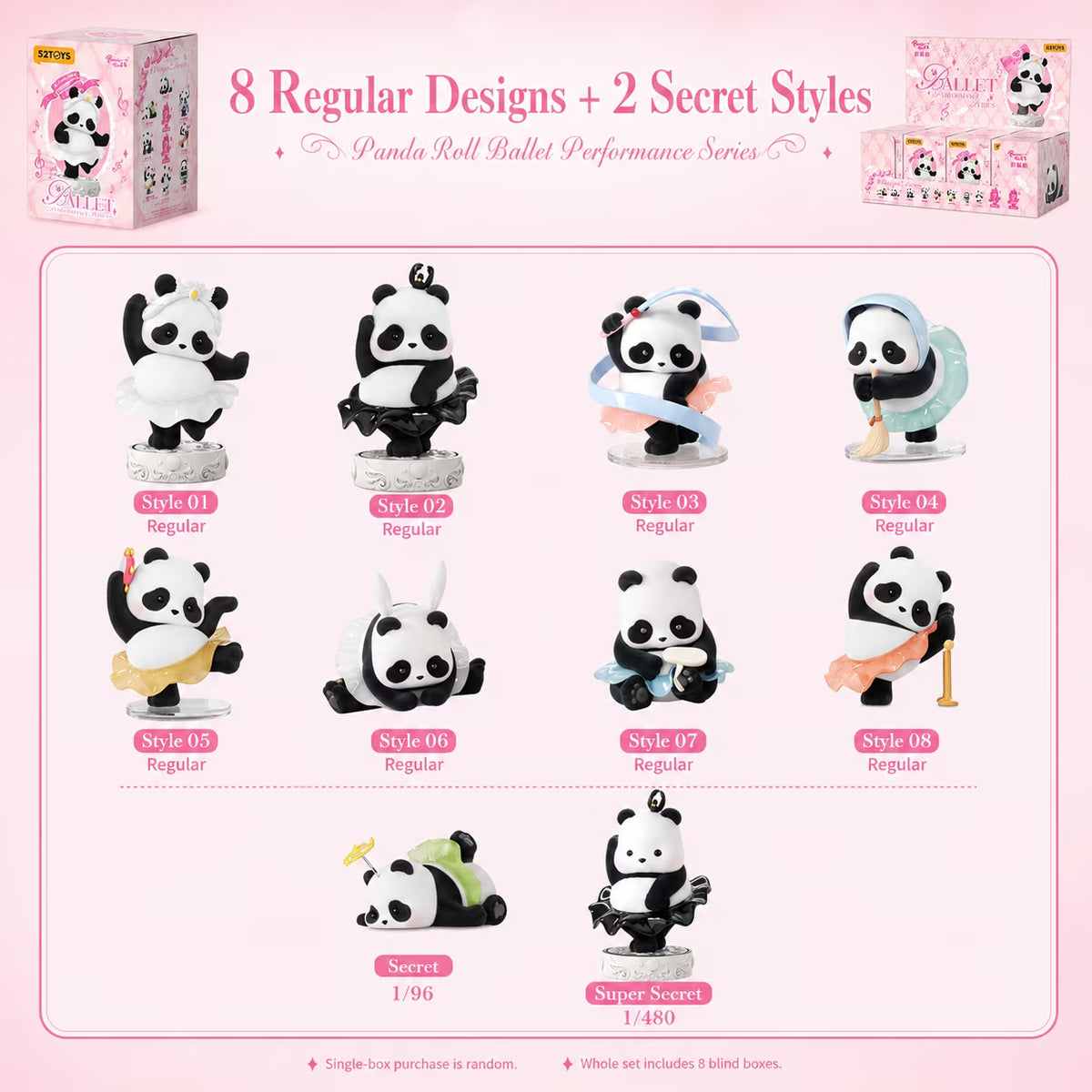PANDA ROLL BALLET PERFORMANCE SERIES