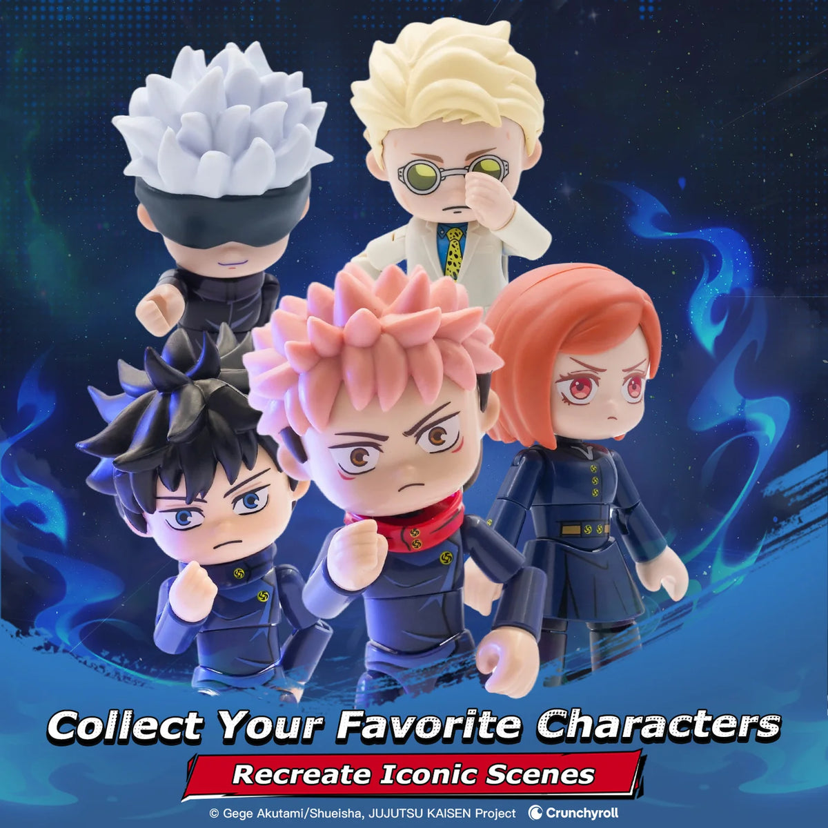 2730 JUJUTSU KAISEN FLEXI.FIGS TOTAL ASSAULT SERIES VOL.1