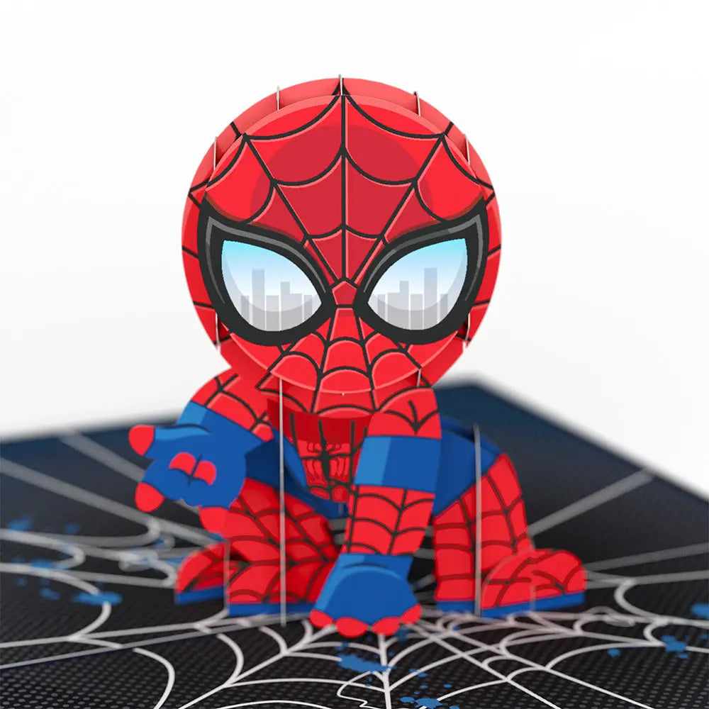 LP5026 MARVEL'S SPIDER-MAN AMAZING B-DAY POP-UP CARD 5x7"
