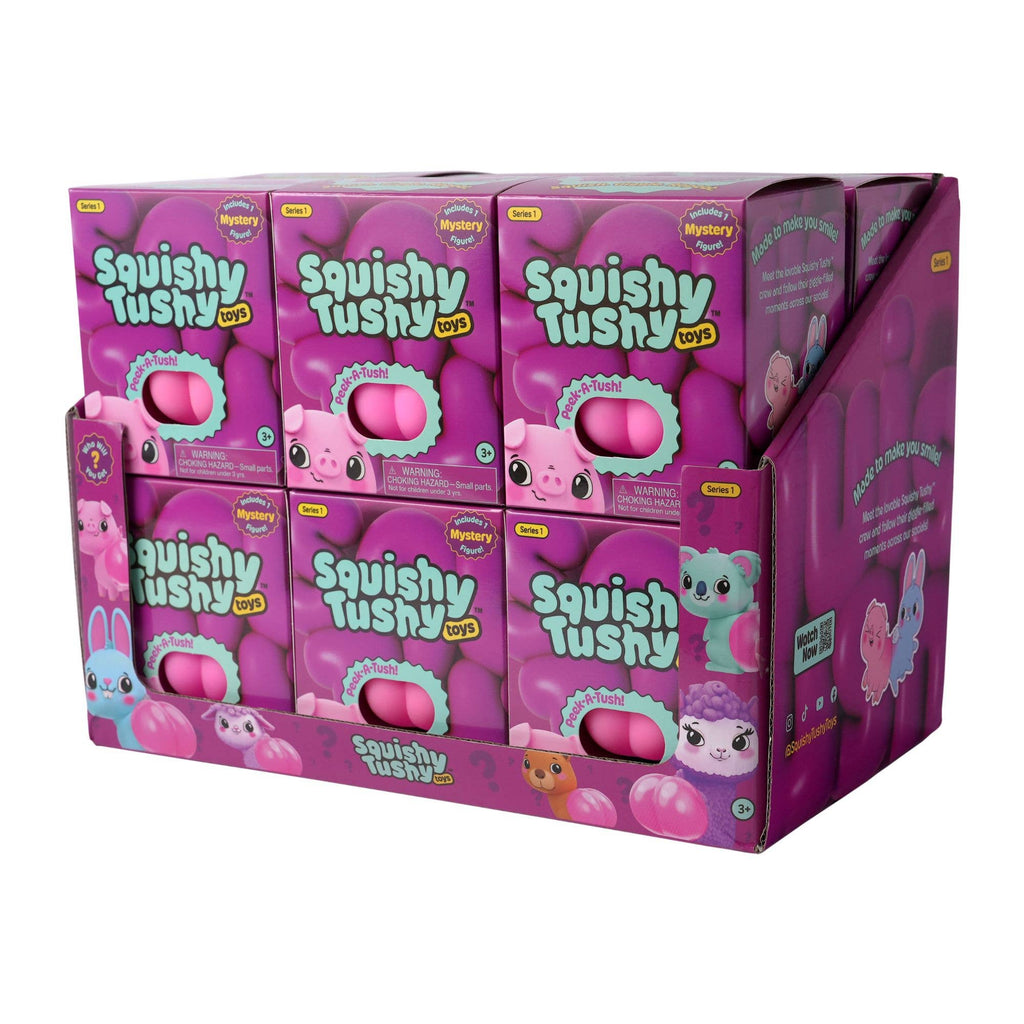 10001 SQUISHY TUSHY TOYS 3" SINGLE FIGURE BLIND BOX