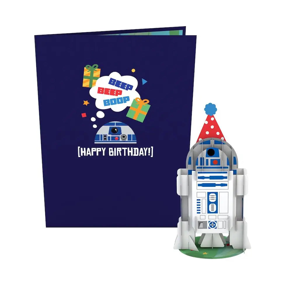 LP3861 STAR WARS R2-D2 B-DAY CARD 5x7"