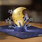 LP6435 LOVE YOU TO THE MOON AND BACK LIGHT-UP 5x7"