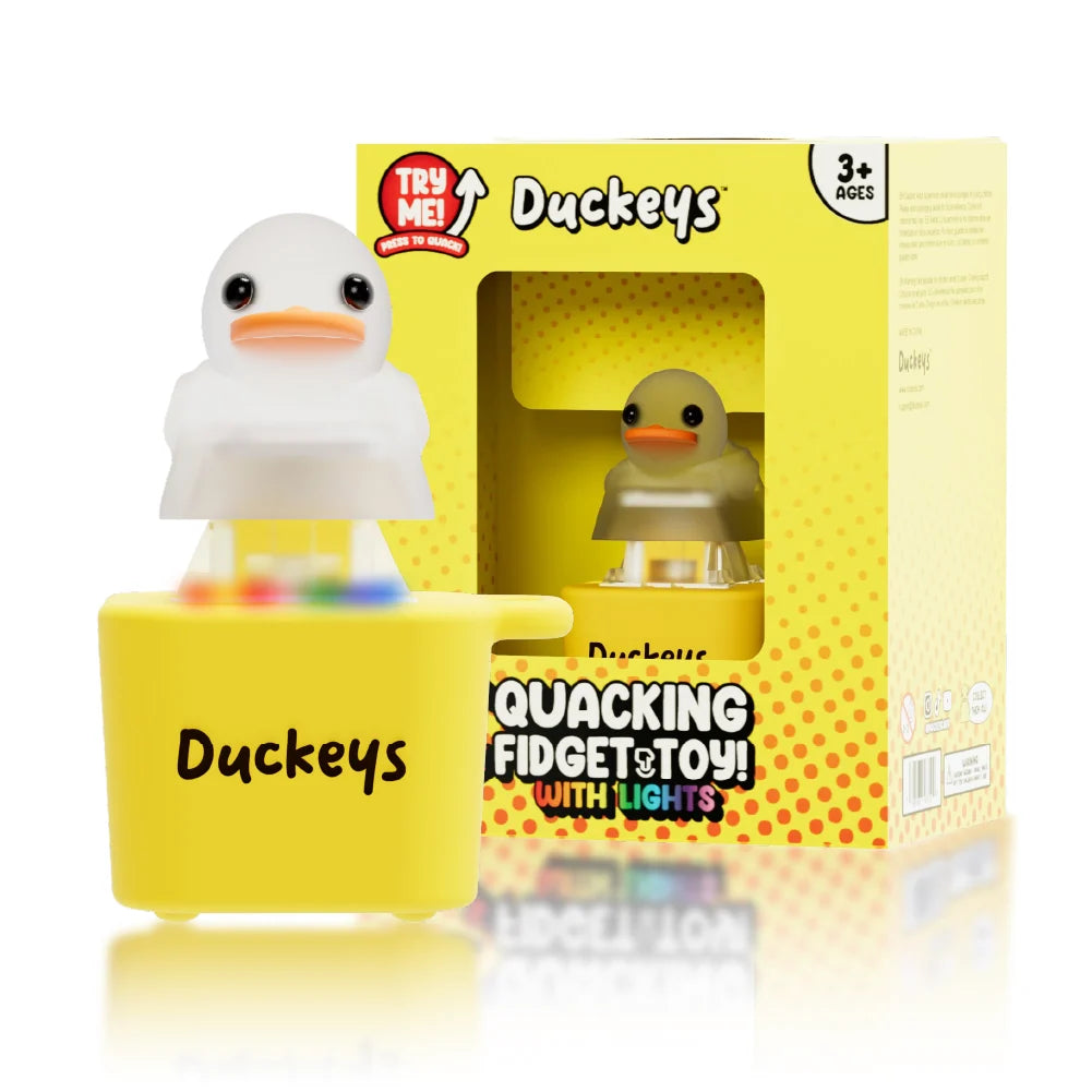 AQ-G651 QUACKEY CLEAR - FIDGET TOY THAT QUACKS!