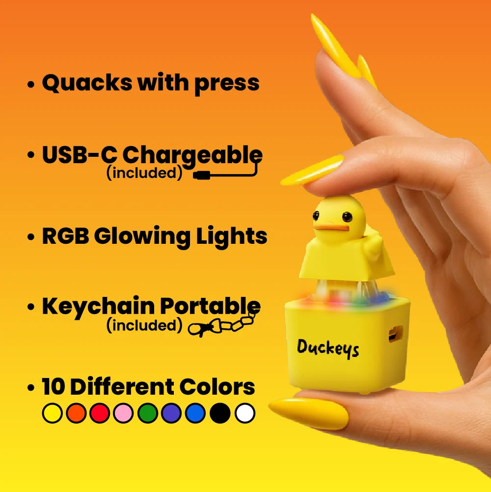 AQ-G571 QUACKEY PINK - FIDGET TOY THAT QUACKS!