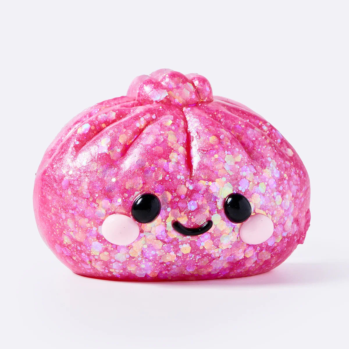 Fuchsia Glitter Dumpling