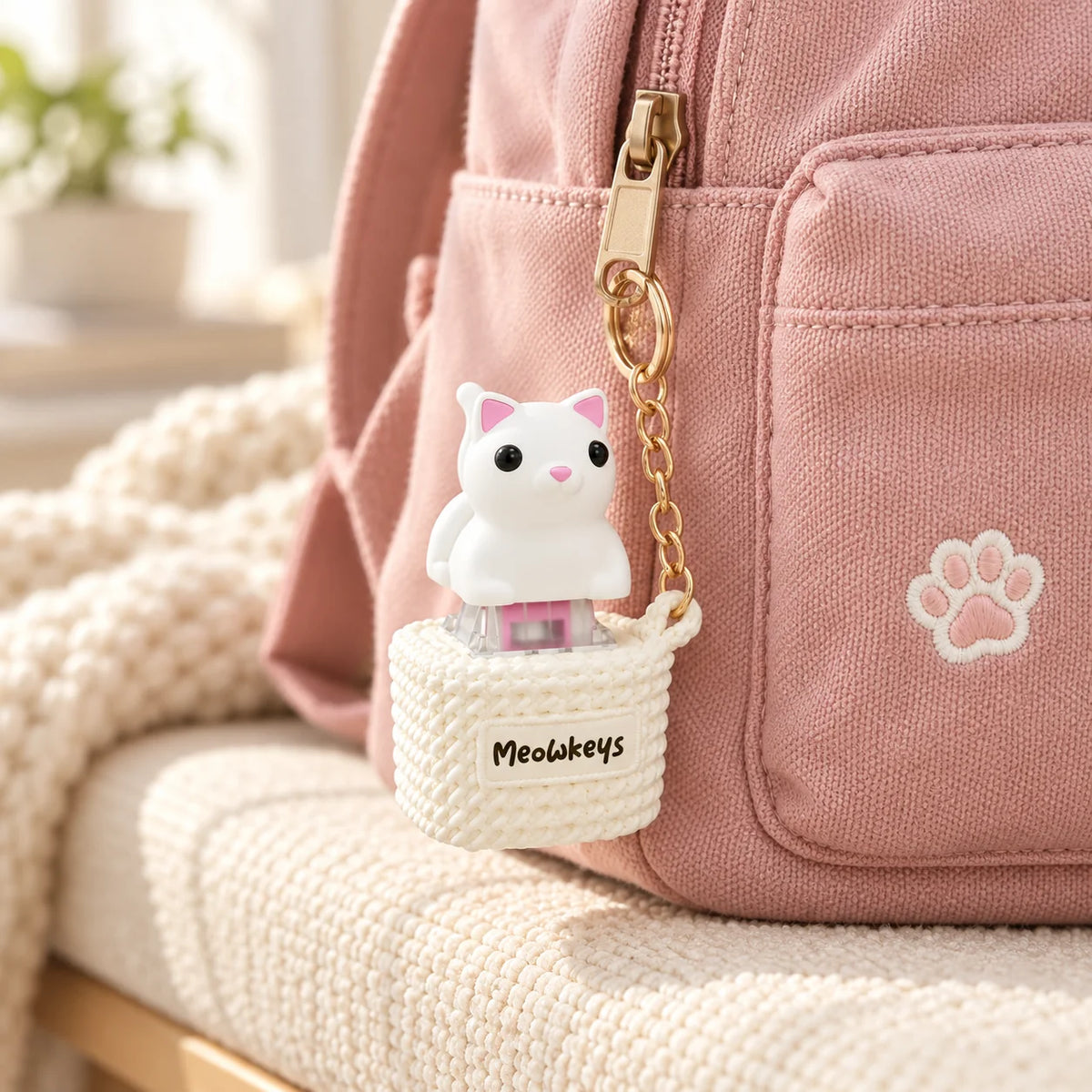 MQ-J258 MEOWKEY CALICO - FIDGET TOY THAT MEOWS!