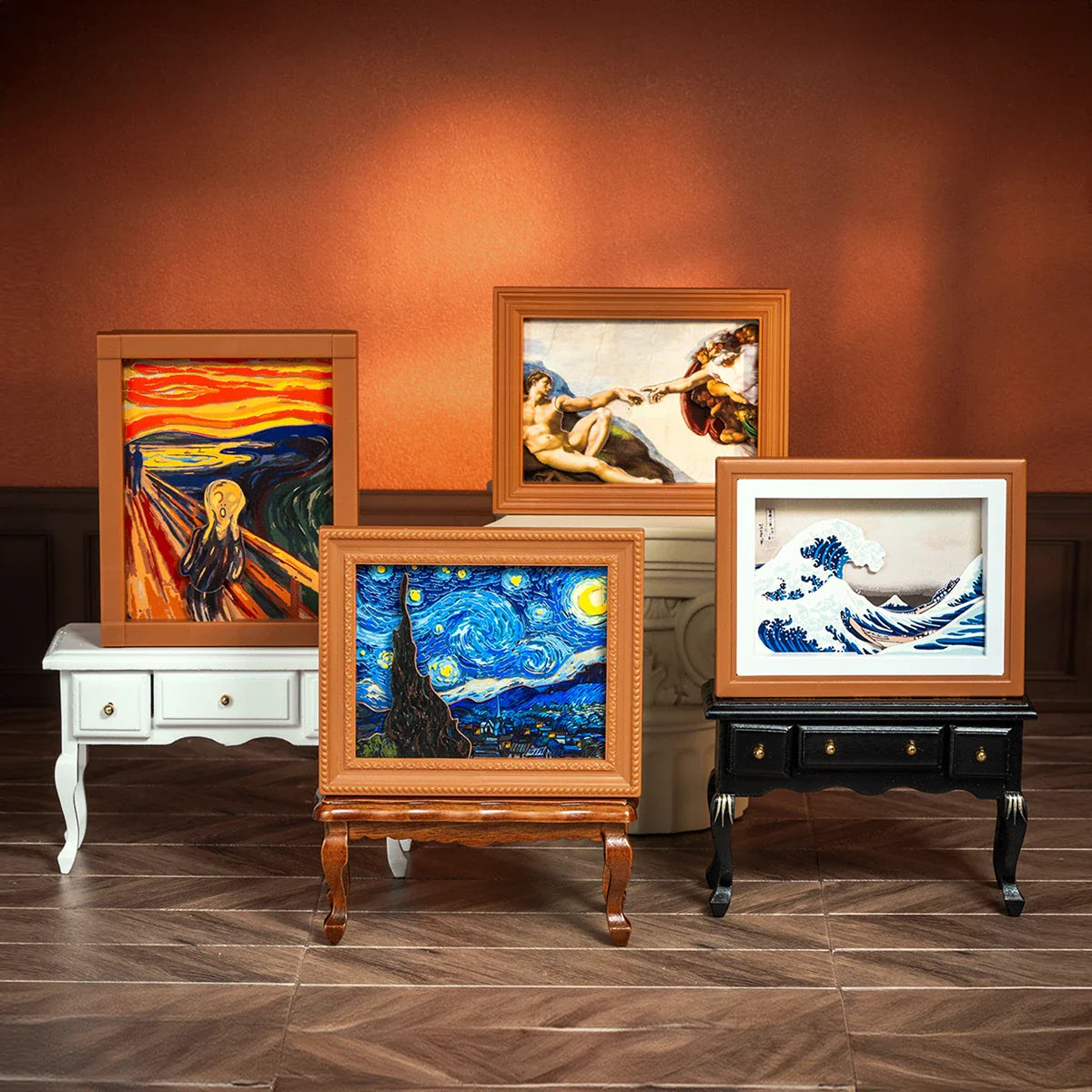 QUESERA SERIES-LIVING PAINTINGS