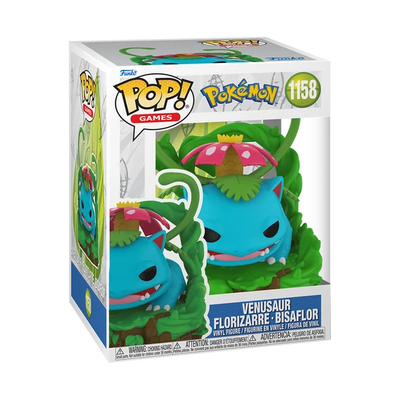 FU91666 POKEMON VENUSAUR PREMIUM FUNKO POP VINYL #1158
