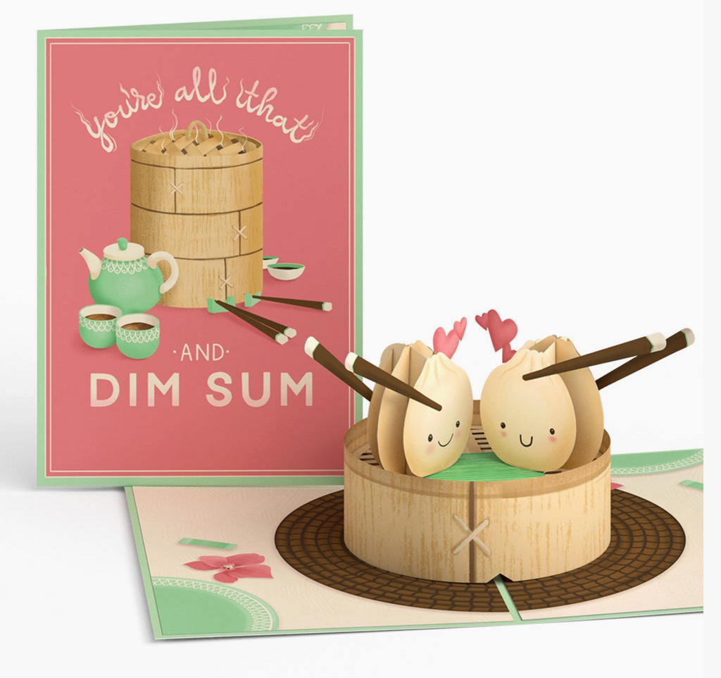 You Are All That and Dim Sum 5x7" Fold-Out Card