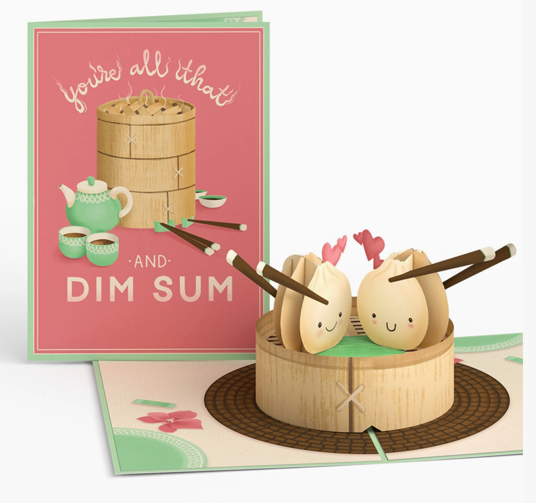 You Are All That and Dim Sum 5x7" Fold-Out Card