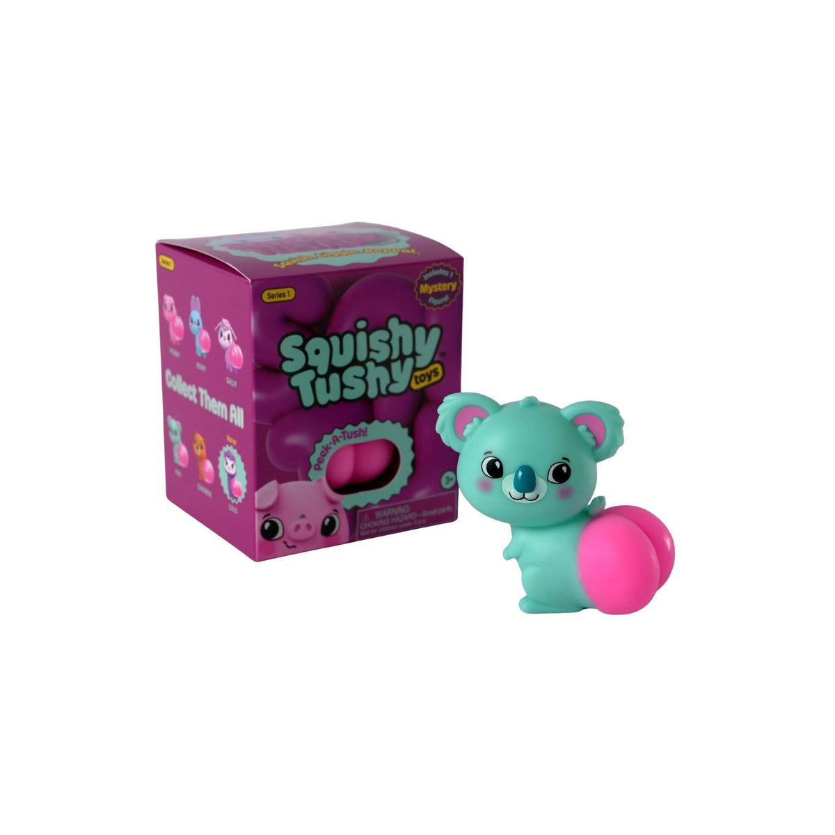 10001 SQUISHY TUSHY TOYS 3" SINGLE FIGURE BLIND BOX