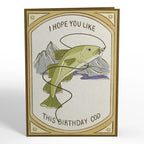 LP5497 BIRTHDAY COD POP-UP CARD 5x7"