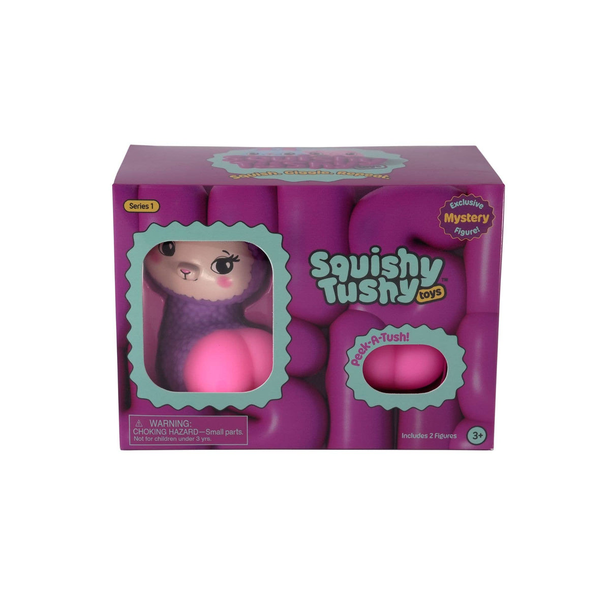 10003 SQUISHY TUSHY TOYS 3" FIGURES DOUBLE BLIND BOX