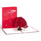 LP1592 JAPANESE MAPLE POP-UP CARD 5x7"