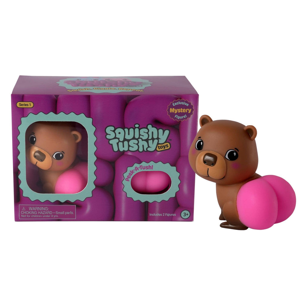10003 SQUISHY TUSHY TOYS 3" FIGURES DOUBLE BLIND BOX