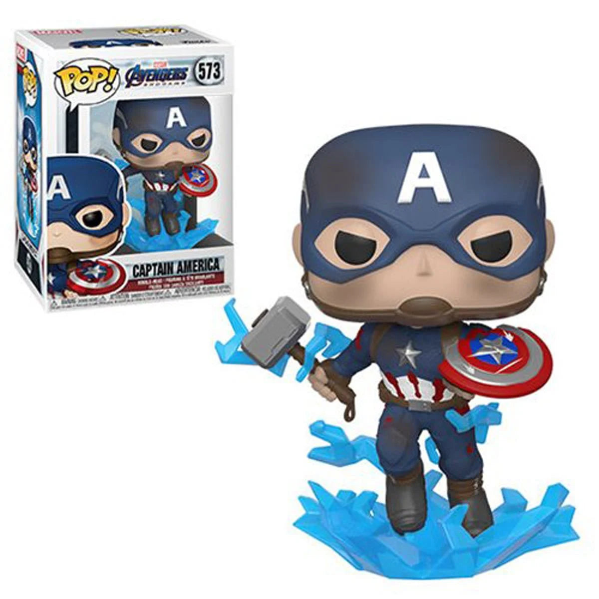 FU45137 AVENGERS: ENDGAME CAPTAIN AMERICA VINYL FIGURE #573