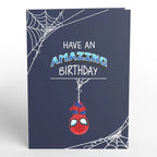 LP5026 MARVEL'S SPIDER-MAN AMAZING B-DAY POP-UP CARD 5x7"