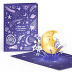 LP6435 LOVE YOU TO THE MOON AND BACK LIGHT-UP 5x7"
