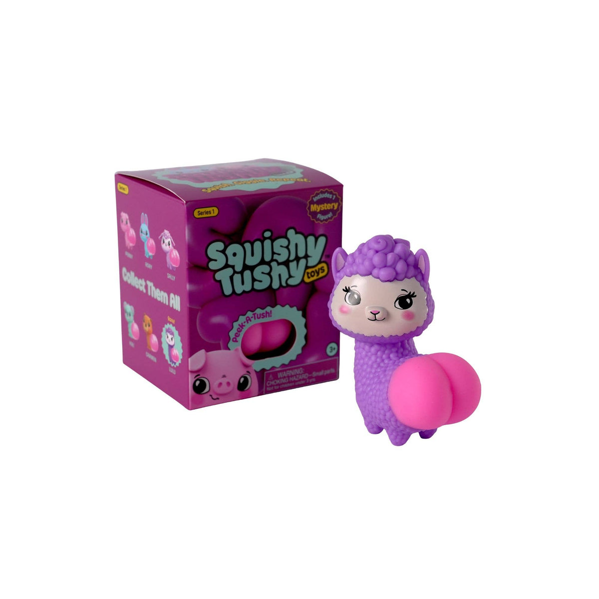 10001 SQUISHY TUSHY TOYS 3" SINGLE FIGURE BLIND BOX