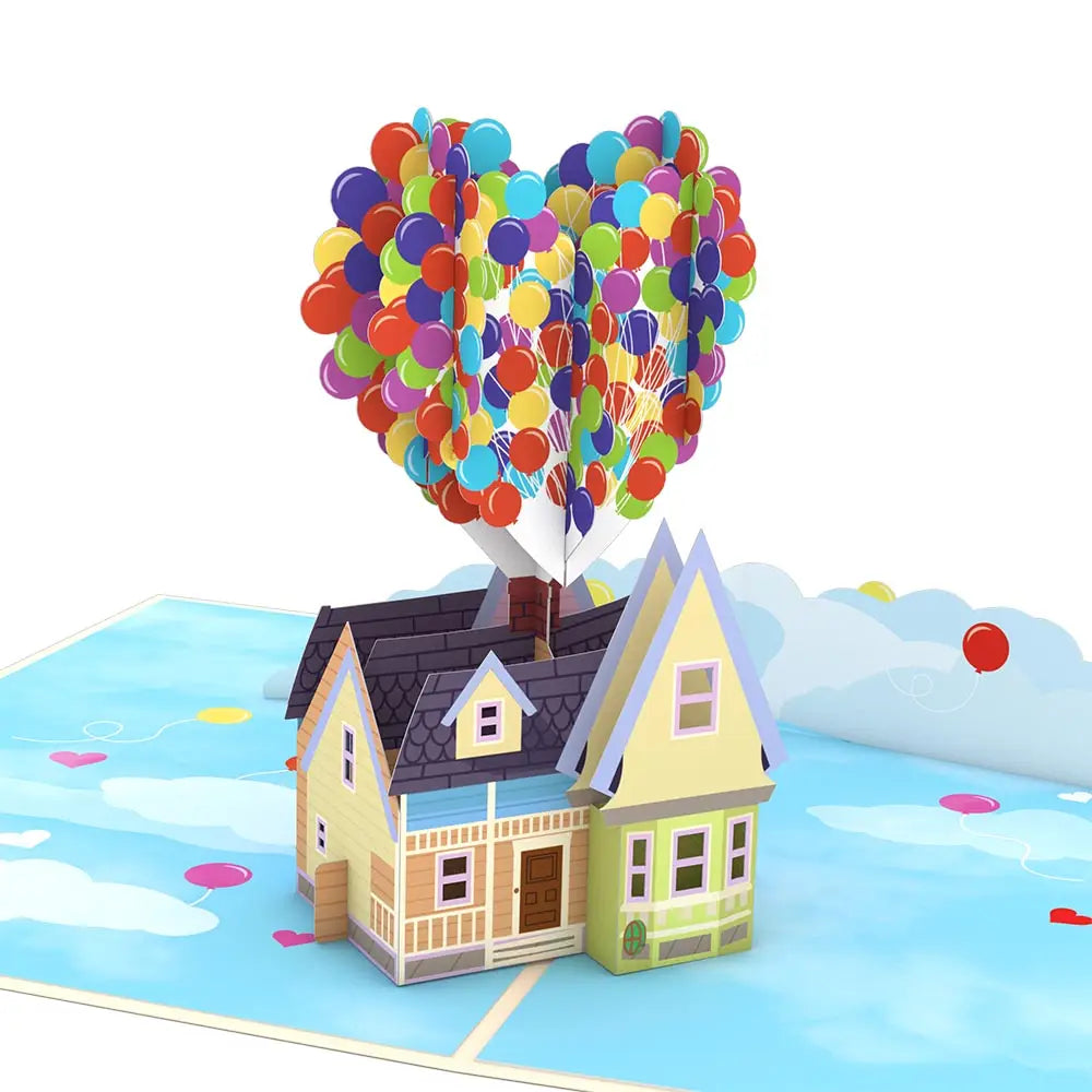 LP3880 DISNEY PIXAR UP MY GREATEST ADVENTURE POP-UP CARD 5x7"