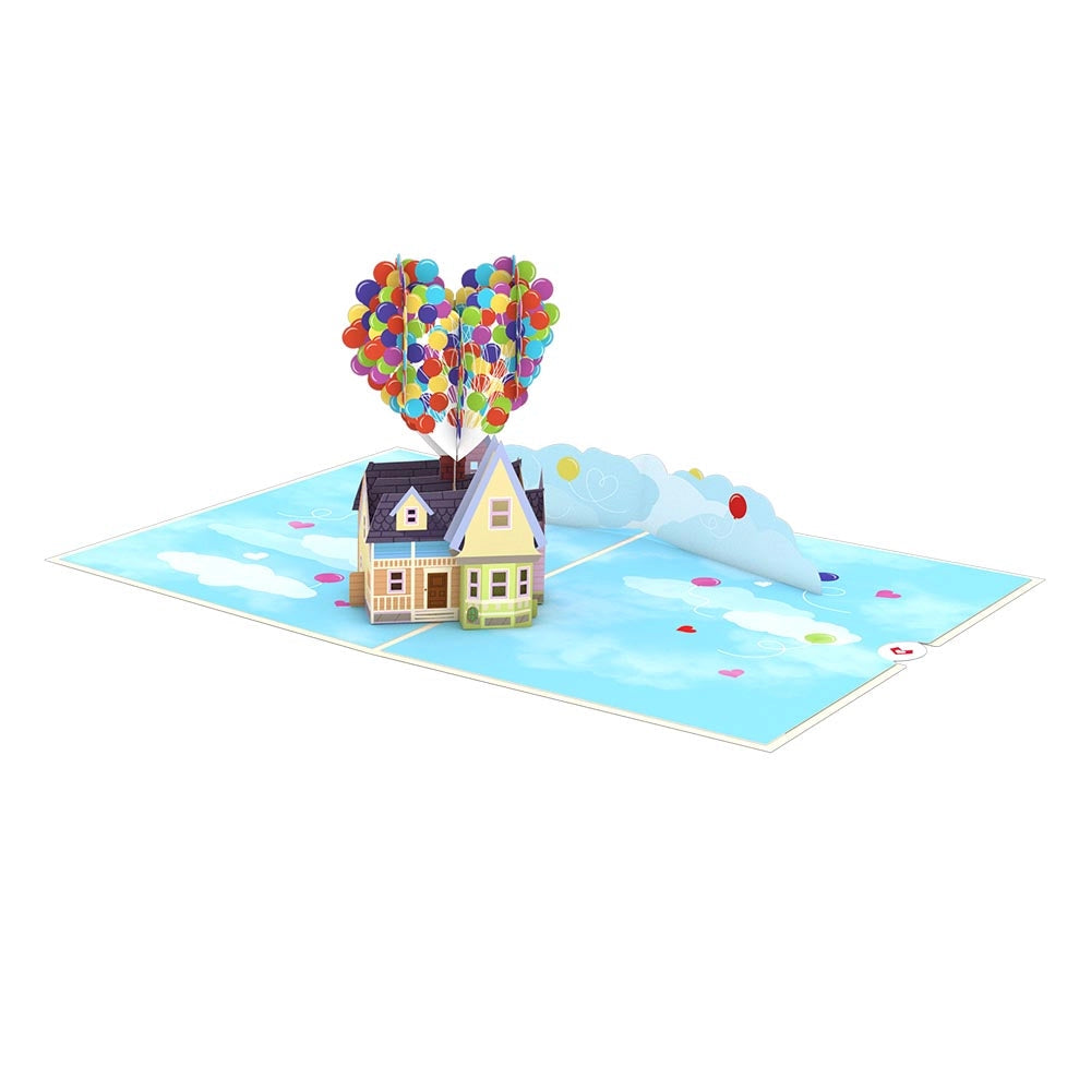 LP3880 DISNEY PIXAR UP MY GREATEST ADVENTURE POP-UP CARD 5x7"