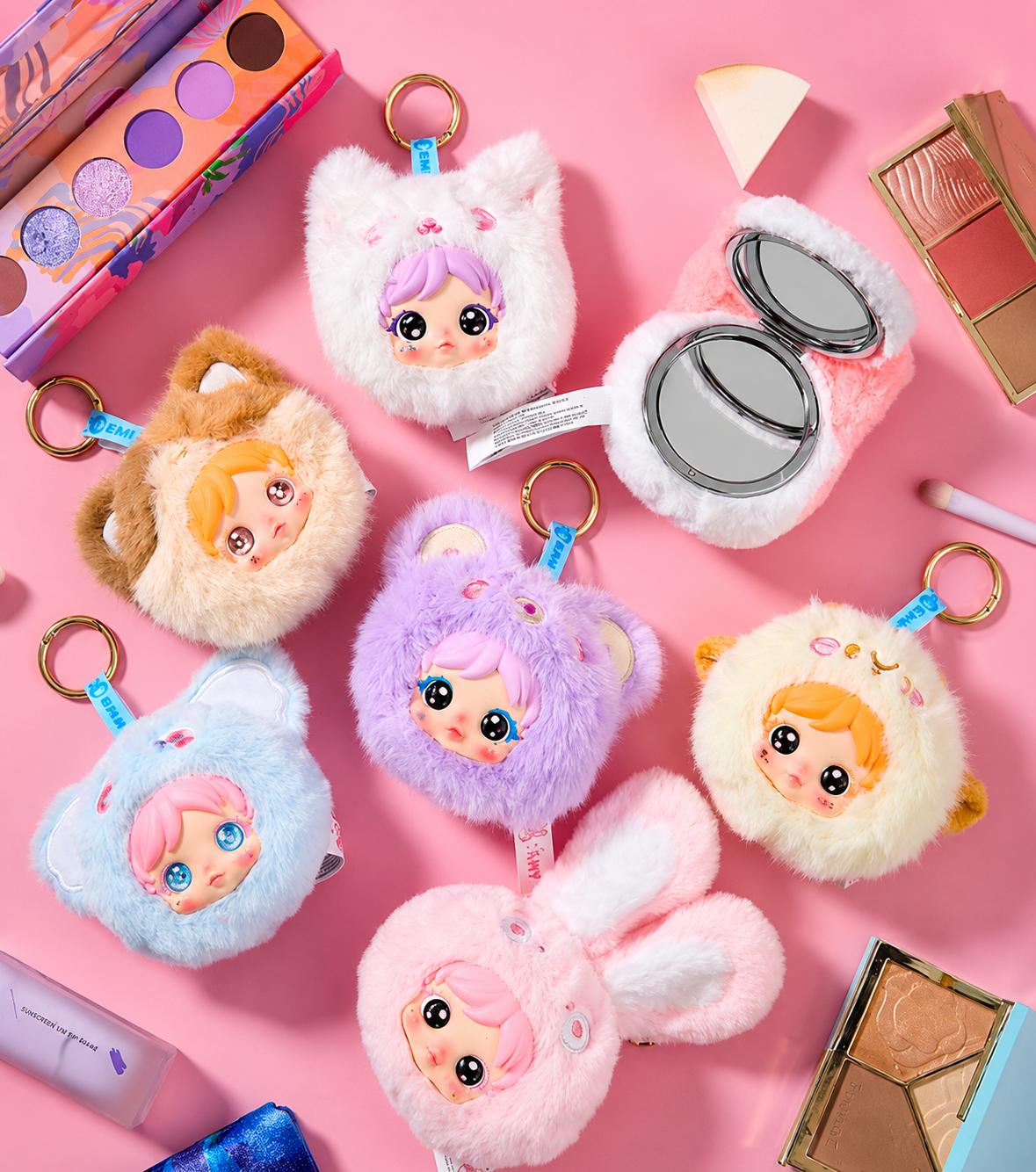 Amy - Mini Makeup Mirror