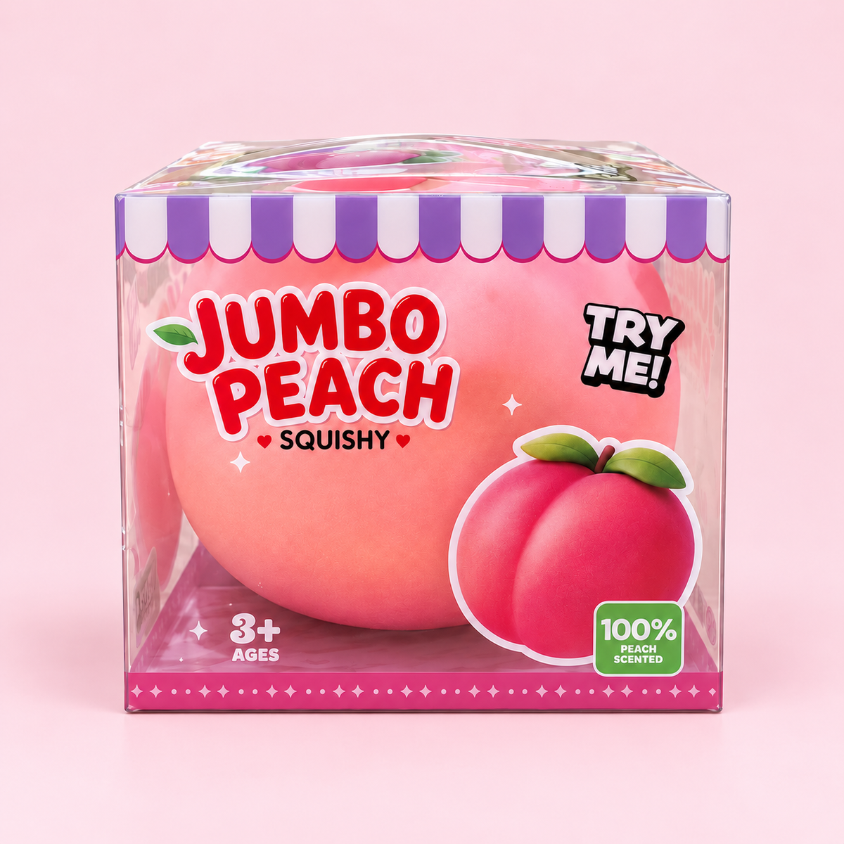 JUMBO PEACH SQUISHY